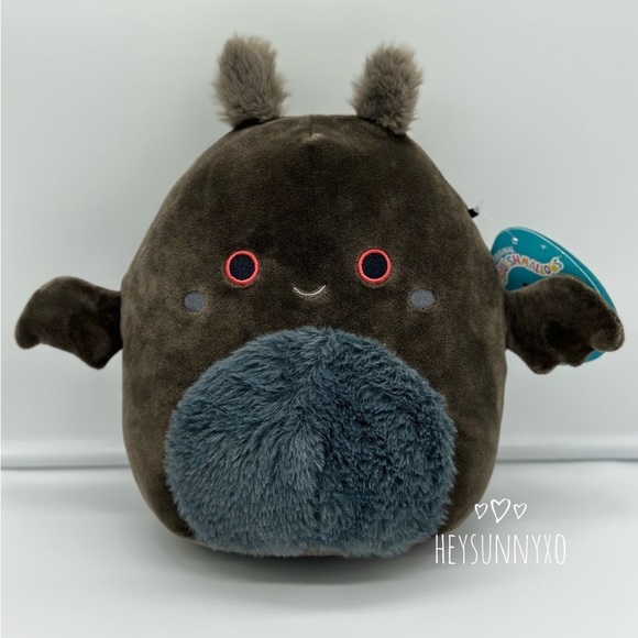 Squishmallows Toys Nwt 8 Perkin The Mothman Squishmallow Hot Topic Exclusive Poshmark